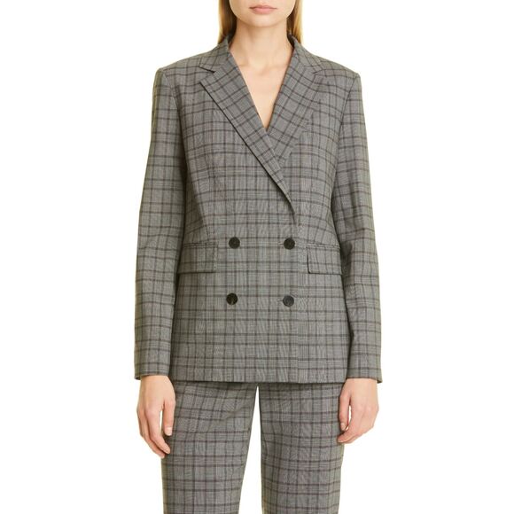 Theory Jackets & Blazers - Theory Piazza Double-Breasted Blazer | Size: 8